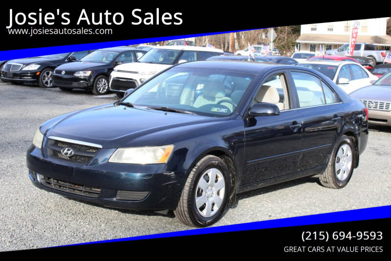 2007 Hyundai Sonata for sale at Josie's Auto Sales in Gilbertsville PA