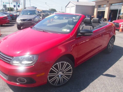 2013 Volkswagen Eos for sale at JACOBS AUTO SALES AND SERVICE in Whitehall PA
