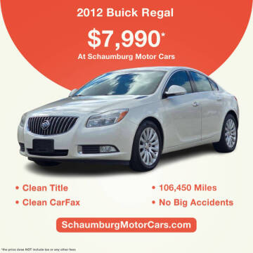 2012 Buick Regal for sale at Schaumburg Motor Cars in Schaumburg IL