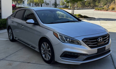 2017 Hyundai Sonata for sale at GT Auto Group in Corona CA