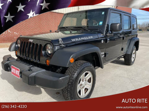 2013 Jeep Wrangler Unlimited for sale at Auto Rite in Bedford Heights OH