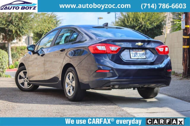 2016 Chevrolet Cruze for sale at Auto Boyz in Garden Grove, CA