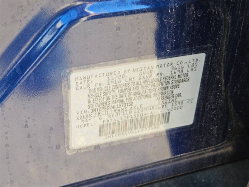 2020 Nissan Kicks SV