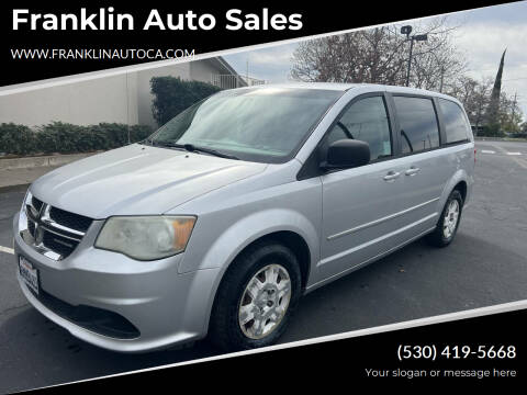 2011 Dodge Grand Caravan for sale at Franklin Auto Sales in Yuba City CA