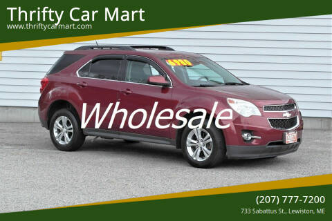 2012 Chevrolet Equinox for sale at Thrifty Car Mart in Lewiston ME