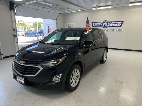 2018 Chevrolet Equinox for sale at Brown Brothers Automotive Sales And Service LLC in Hudson Falls NY