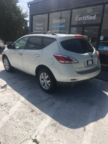 2011 Nissan Murano for sale at Georgia Certified Motors in Stockbridge GA