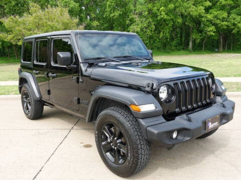 2020 Jeep Wrangler Unlimited for sale at HOPPER MOTORPLEX in Plano TX