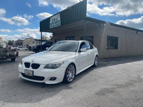 2008 BMW 5 Series for sale at B & J Auto Sales in Auburn KY