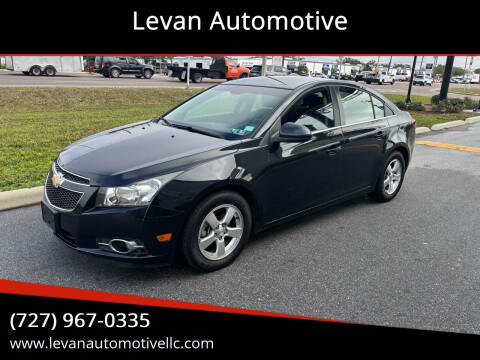 2012 Chevrolet Cruze for sale at Levan Automotive in Largo FL