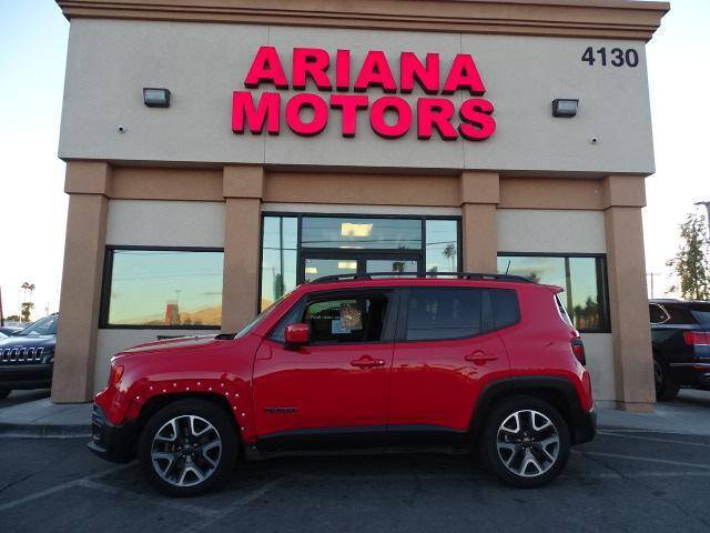 2018 Jeep Renegade for sale at Ariana Motors in Las Vegas NV