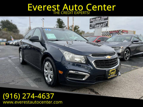 2016 Chevrolet Cruze Limited for sale at Everest Auto Center in Sacramento CA