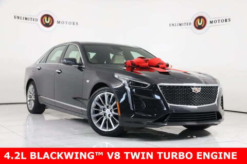 2019 Cadillac CT6 for sale at INDY'S UNLIMITED MOTORS - UNLIMITED MOTORS in Westfield IN
