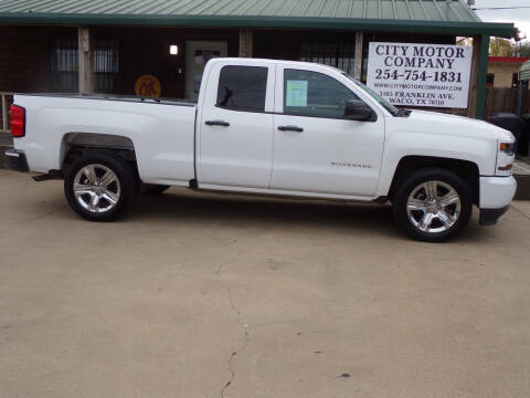 2018 Chevrolet Silverado 1500 for sale at CITY MOTOR COMPANY in Waco TX