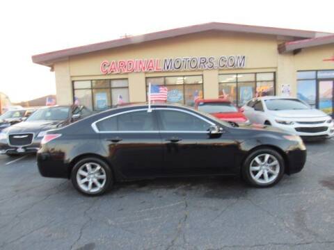 2012 Acura TL for sale at Cardinal Motors in Fairfield OH