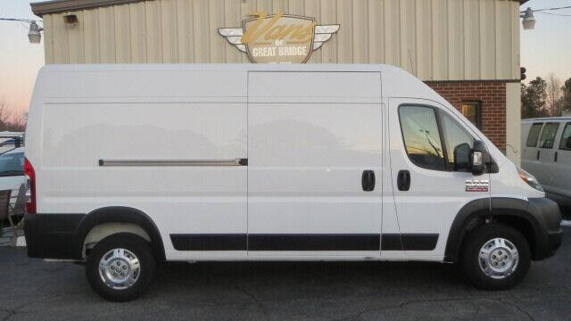 dodge promaster cargo van for sale