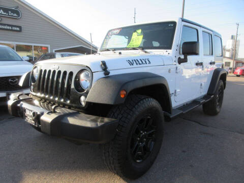 2017 Jeep Wrangler Unlimited for sale at Dam Auto Sales in Sioux City IA