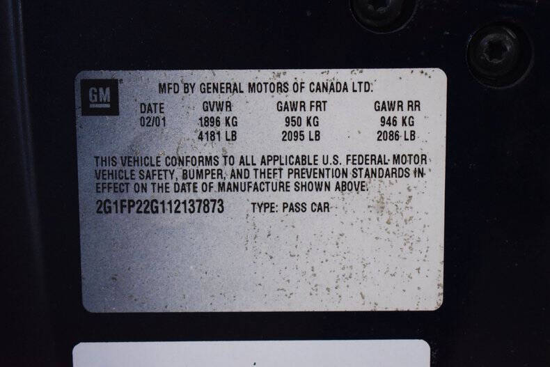 2001 Chevrolet Camaro Z28