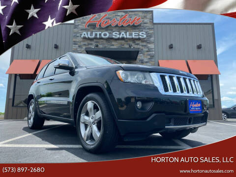 2013 Jeep Grand Cherokee for sale at HORTON AUTO SALES, LLC in Linn MO