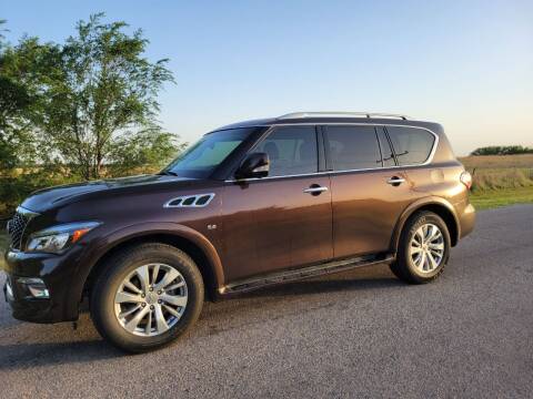 2017 Infiniti QX80 for sale at TNT Auto in Coldwater KS