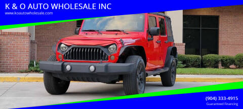 Jeep For Sale in Jacksonville, FL - K & O AUTO WHOLESALE INC