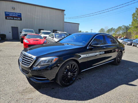 2015 Mercedes-Benz S-Class for sale at United Global Imports LLC in Cumming GA