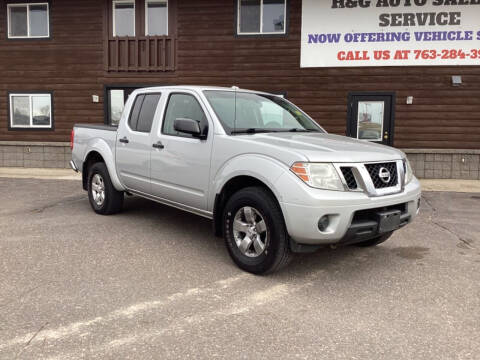 2012 Nissan Frontier for sale at H & G AUTO SALES LLC in Princeton MN
