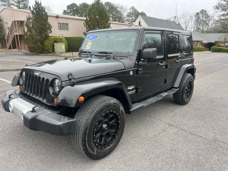 2013 Jeep Wrangler Unlimited for sale at Global Imports of Dalton LLC in Dalton GA