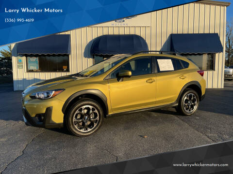 2021 Subaru Crosstrek for sale at Larry Whicker Motors in Kernersville NC