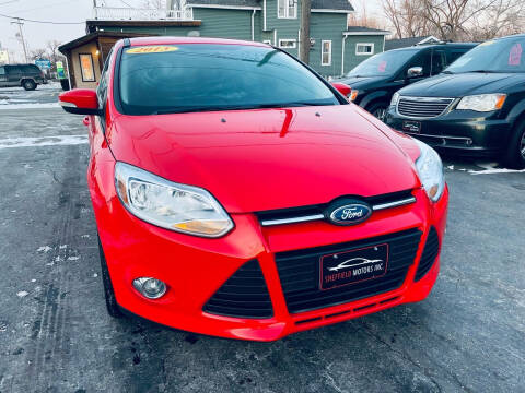 2013 Ford Focus for sale at SHEFFIELD MOTORS INC in Kenosha WI