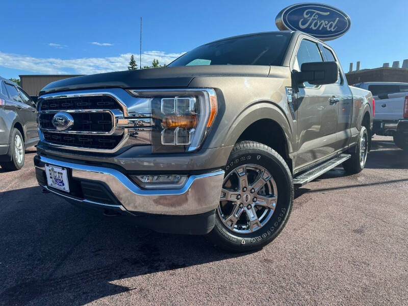 Used 2022 Ford F-150 XLT with VIN 1FTFX1E83NKD96463 for sale in Windom, Minnesota