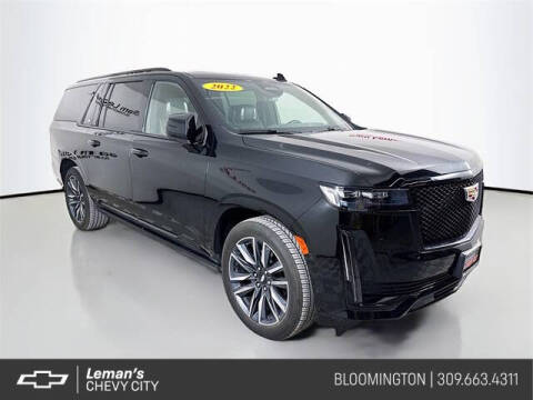 2022 Cadillac Escalade ESV for sale at Leman's Chevy City in Bloomington IL