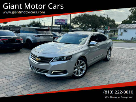 2019 Chevrolet Impala for sale at Giant Motor Cars in Tampa FL