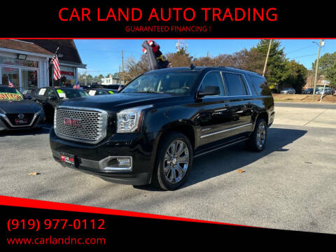 2015 GMC Yukon XL for sale at CAR LAND  AUTO TRADING - CAR LAND AUTO TRADING in Raleigh NC