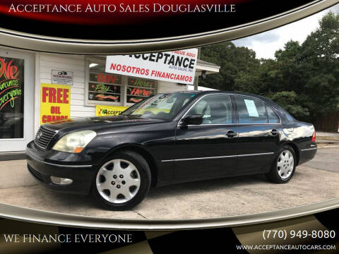 2003 Lexus LS 430 for sale at Acceptance Auto Sales Douglasville in Douglasville GA