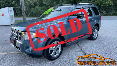 2010 Ford Escape for sale at North Ridge Auto Center LLC in Madison OH