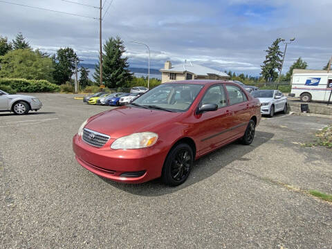 2008 Toyota Corolla for sale at KARMA AUTO SALES in Federal Way WA