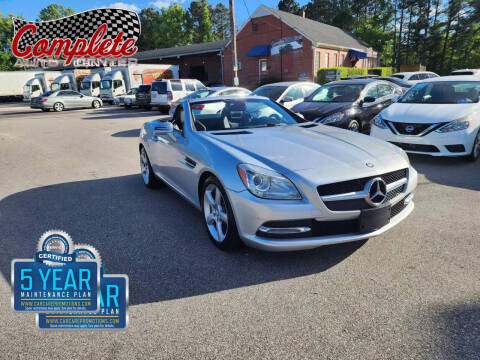 2015 Mercedes-Benz SLK for sale at Complete Auto Center , Inc in Raleigh NC