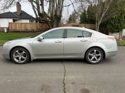 2009 Acura TL for sale at TONY'S AUTO WORLD in Portland OR