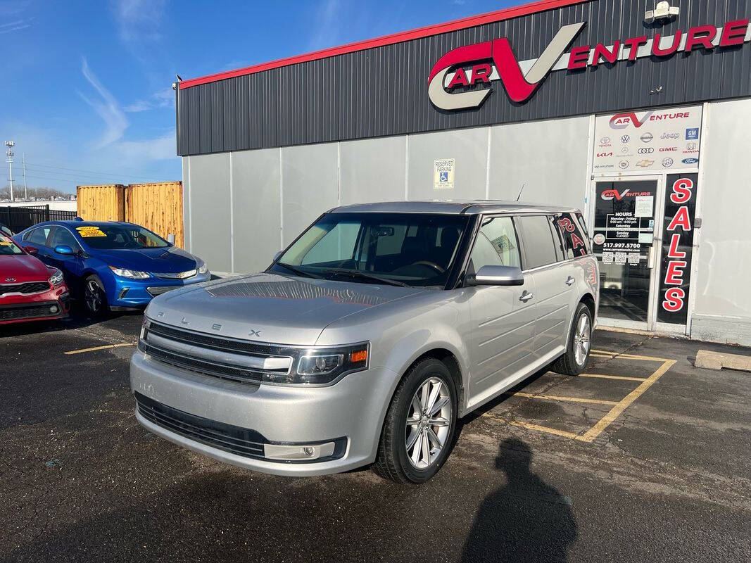 Silver 2017 Ford Flex Limited Limited 4dr Crossover 2