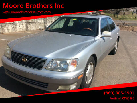 1999 Lexus LS 400 for sale at Moore Brothers Inc in Portland CT