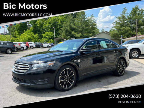 2018 Ford Taurus for sale at Bic Motors in Jackson MO