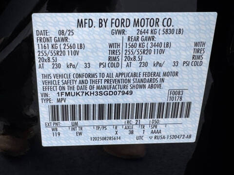 2025 Ford Explorer ST-Line