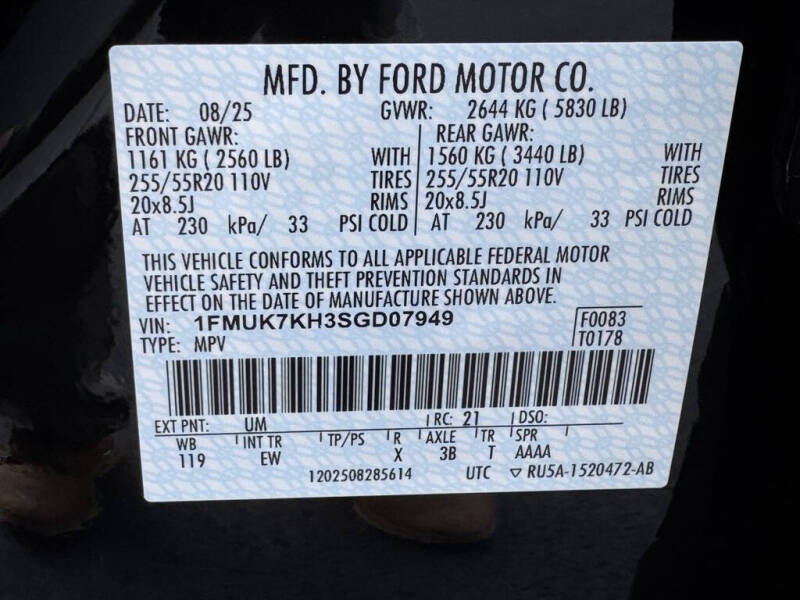 2025 Ford Explorer ST-Line