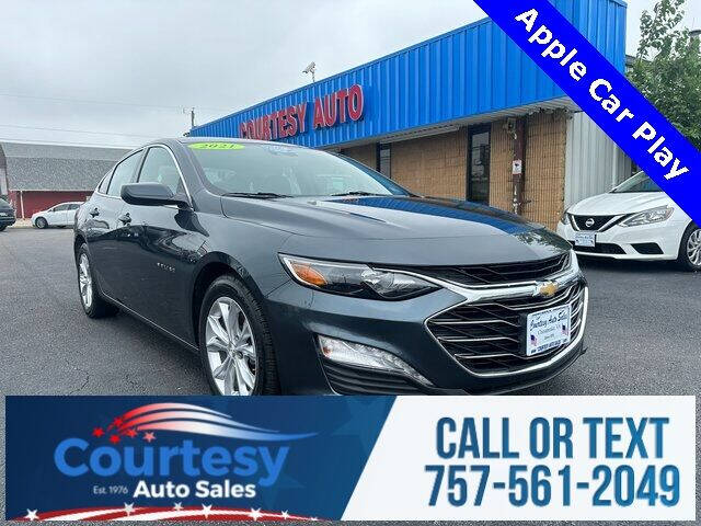 2021 Chevrolet Malibu for sale at Courtesy Auto Sales in Chesapeake VA