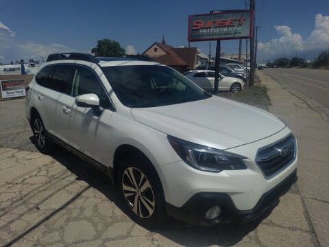 2018 Subaru Outback for sale at Sunset Auto Body in Sunset UT