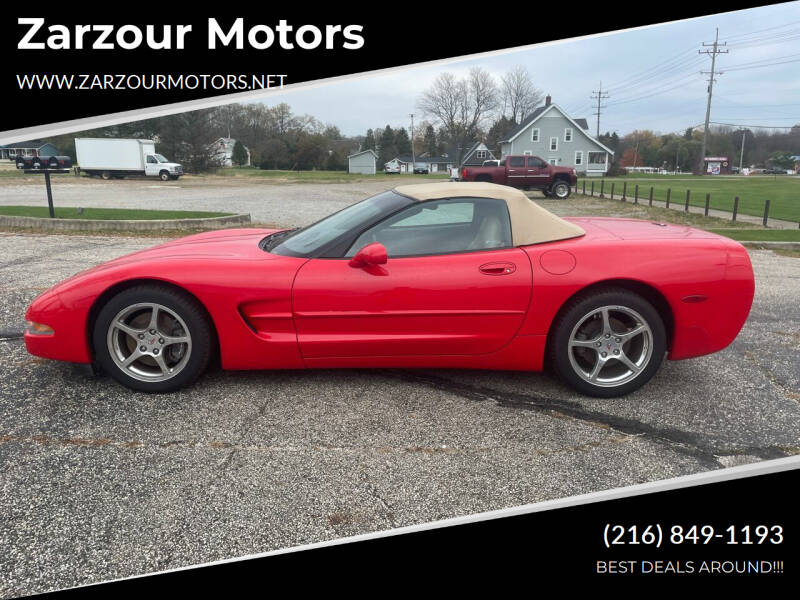 2000 Chevrolet Corvette for sale at Zarzour Motors in Chesterland OH