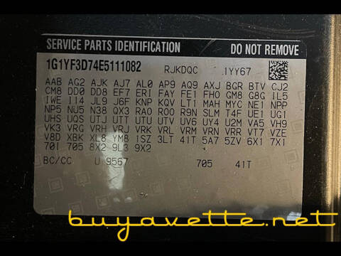 2014 Chevrolet Corvette Stingray