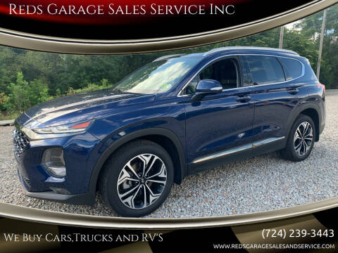2020 Hyundai Santa Fe for sale at Reds Garage Sales Service Inc in Bentleyville PA