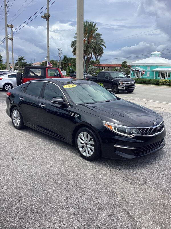 2016 Kia Optima for sale at Tropical Auto Sales in North Palm Beach, FL